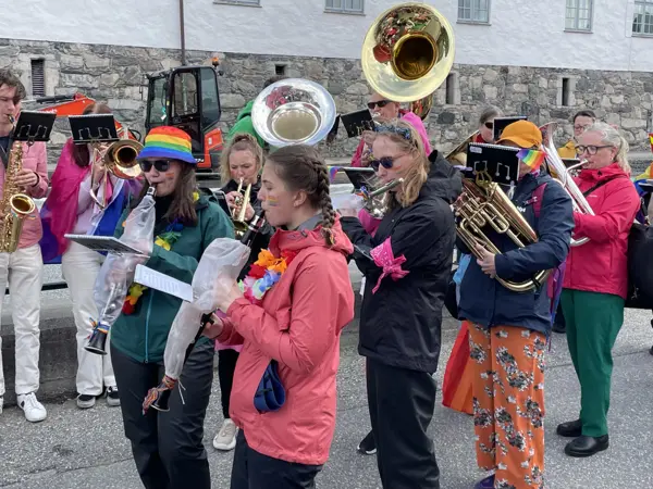 Samspill i Pride Band Bergen