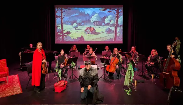 Tutti ensemble på scenen